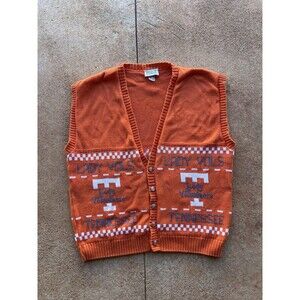 Vintage Tennessee Lady Volunteers Sweater Vest Size XL Rare Vols